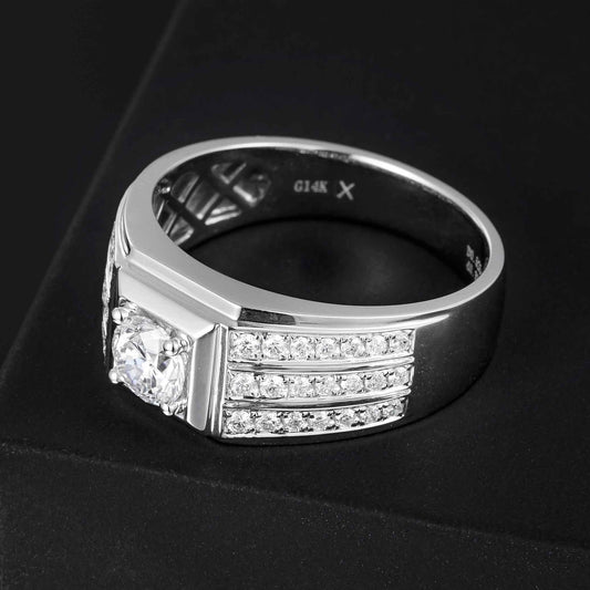 14K金培育鑽石戒指 | 0.525ct 主鑽 | ZBRM0007
