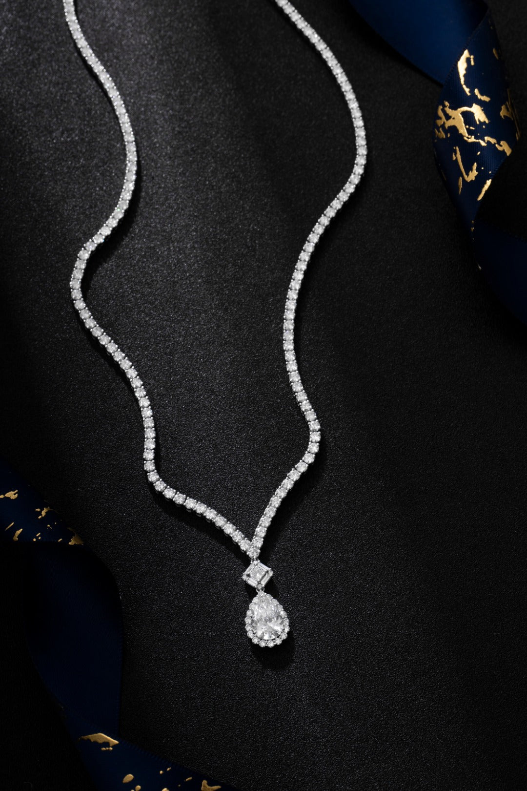 ZBN0056 PT900培育鑽石項鍊 2.043ct