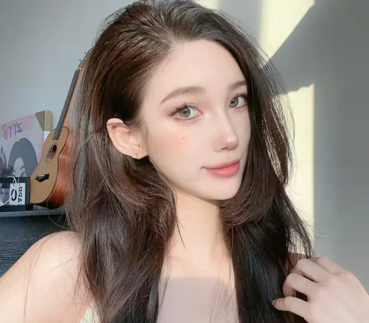 經典四爪鑲嵌 VVS1 仿真鑽石耳釘 | S925 純銀 | 單邊單顆設計