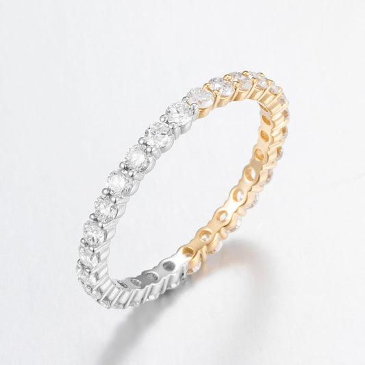 18K 金培育鑽石戒指 1.072ct - 27 顆副石奢華款 (ZBR0271)