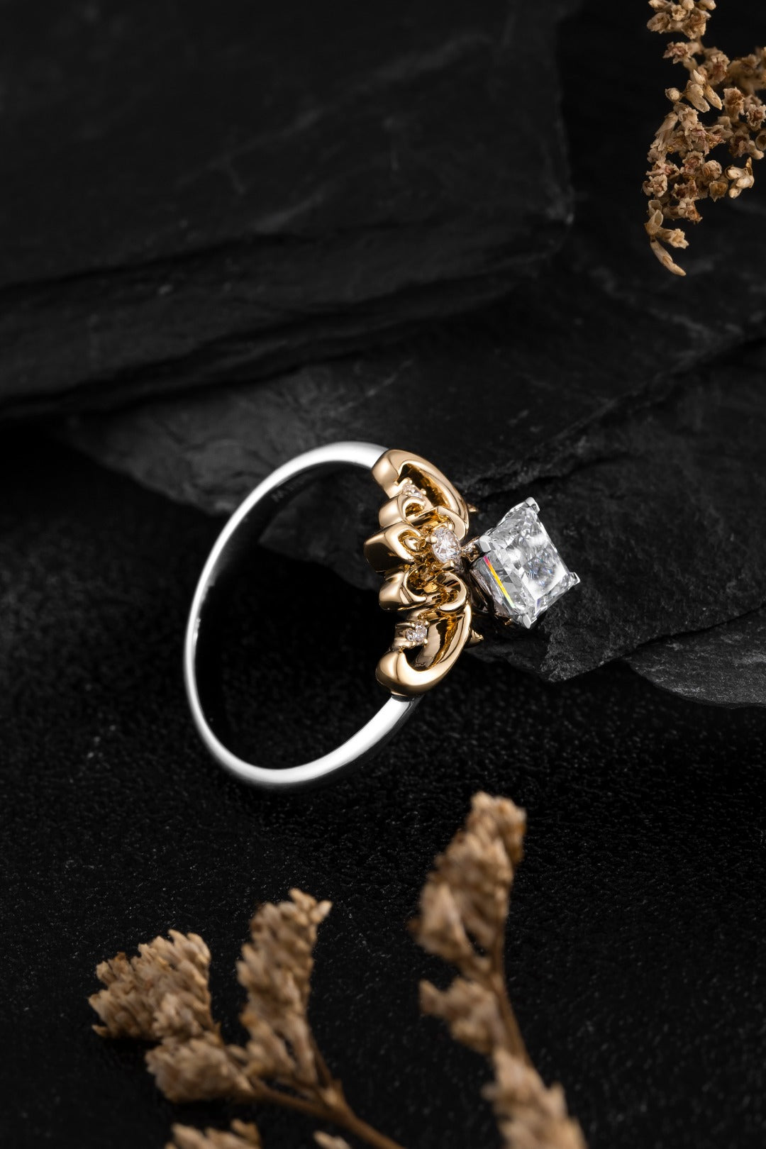 ZBR0418 14K金培育鑽石戒指 1.01ct