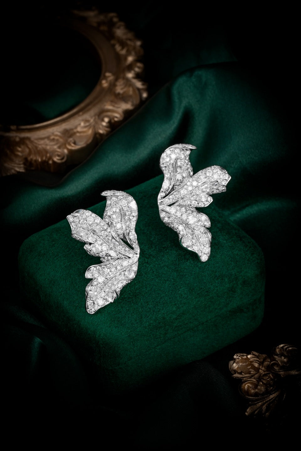 ZBE0084 14K金培育鑽石耳環 6.579ct