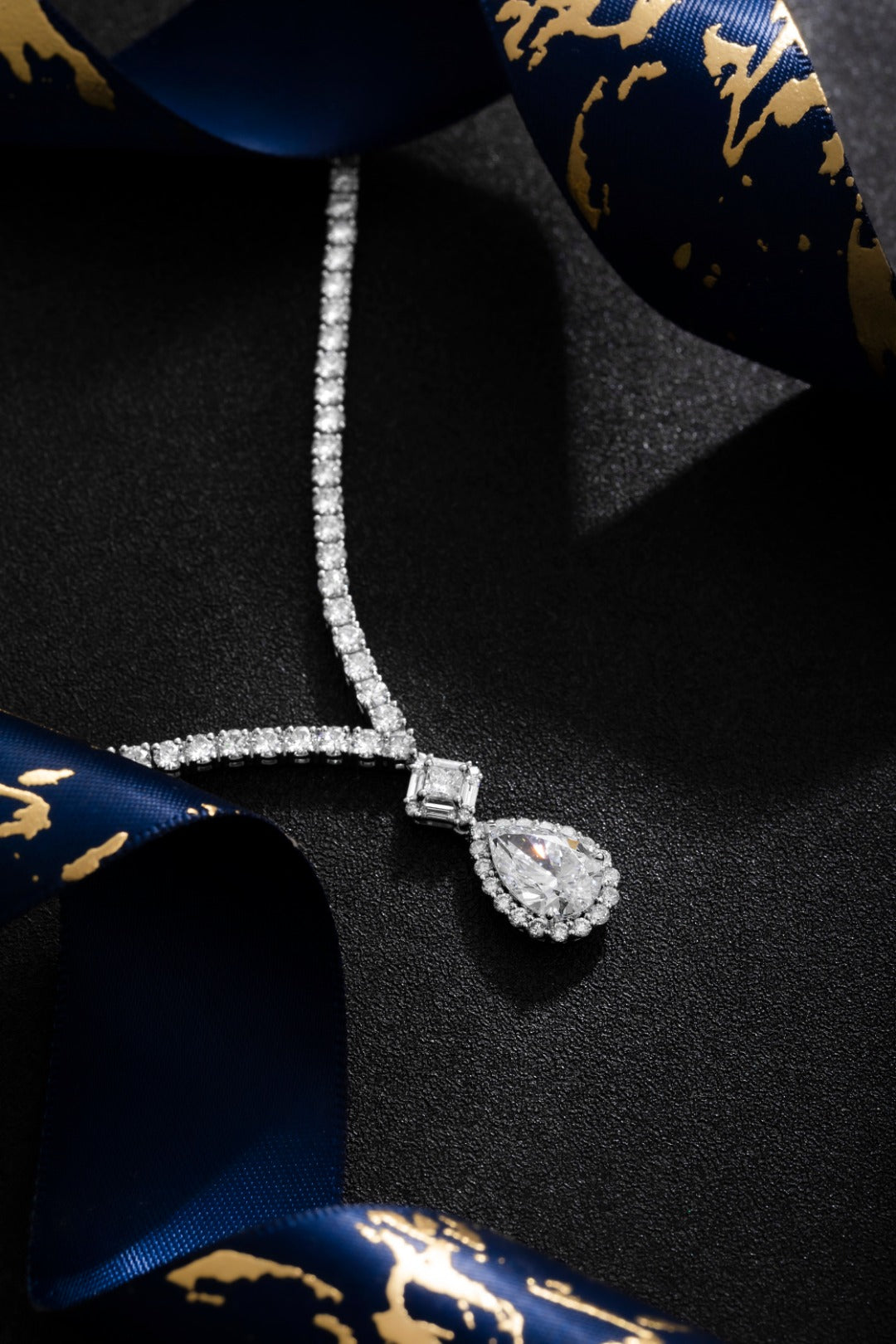 ZBN0056 PT900培育鑽石項鍊 2.043ct