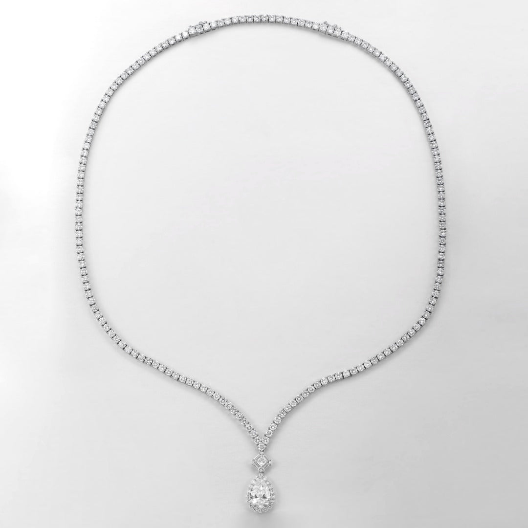 ZBN0056 PT900培育鑽石項鍊 2.043ct