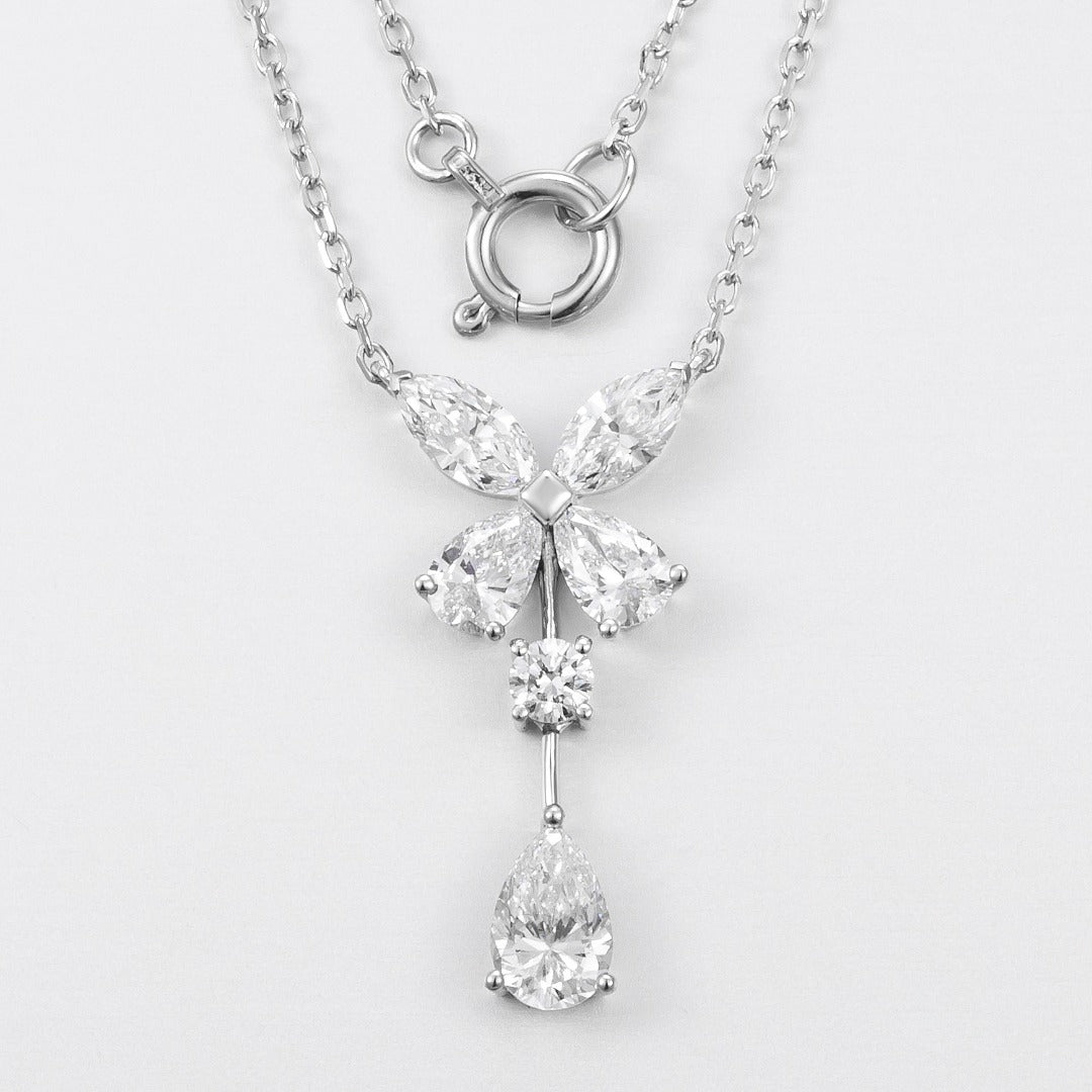 ZBN0077 PT950培育鑽石項鍊 1.016ct