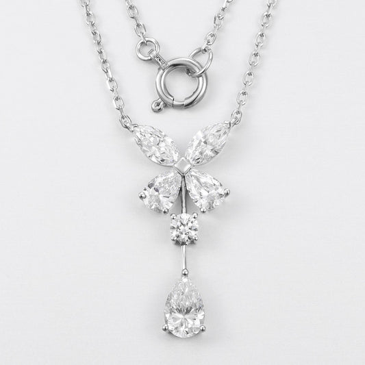 ZBN0077 PT950培育鑽石項鍊 1.016ct