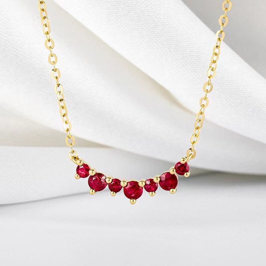 紅寶石項鍊 0.371ct | 18K金 1.21g | 天然寶石項鍊