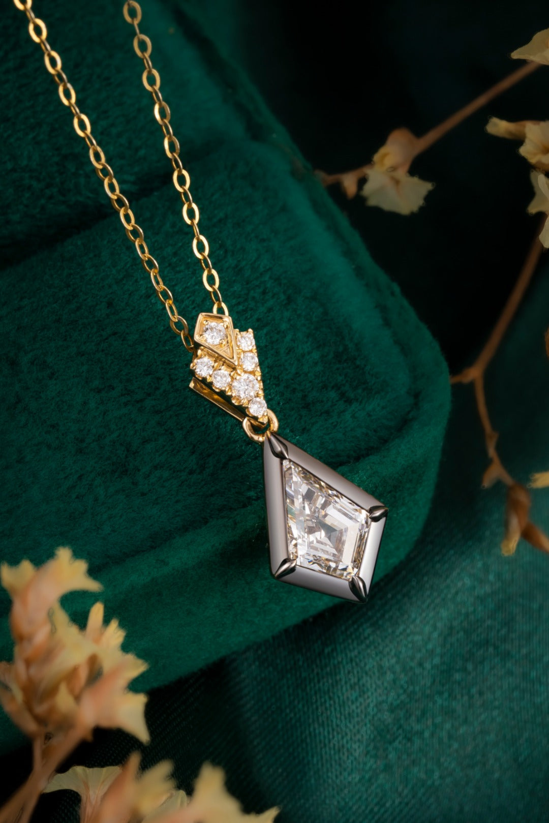 14K金培育鑽石吊墜 0.99ct - ZBP0062